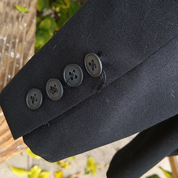 Classiques Entier Tailored 5 Button Wool Blazer S - Picture 5 of 7